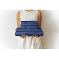 thumbnail image 7 of CGK Linens 6-Piece Breathable and Cooling Sheet Set With Extra Matching Pillowcases - Full Size Bed Sheets Fits 8"-16" Mattresses, Navy Blue, 7 of 7