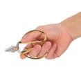 thumbnail image 3 of Scissors, Large Golden Handle Jewelry Making Tool Office , Jewelry Maker For Jewelry Repair Worker, 3 of 8