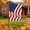 A, variant on Tepsmf American Garden Flags for Outside Small Patriotic USA Double Sided Yard Flags 4th of July Independence Day Outdoor Decor