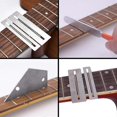 thumbnail image 5 of Stainless Steel Guitar Fret Polishing File Guitars Frets Leveling Ruler Fret Polishing Protection Gasket Guitar Repairing Tool, 5 of 5