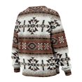 thumbnail image 5 of HELLHERO Aztec Print Sweatshirt for Women Casual Long Sleeve Sweatshirt Plus Size Fall Fashion Crewneck Pullover Tops Size XL, 5 of 7