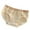Beige, variant on Womens Cotton Underwear Mid Waist Breathable Seamless Panties Comfortable Soft Everyday Basic Ladies Panties No Show Invisible Full Coverage Briefs