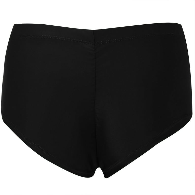 Swimwear for Teens, Women - Period Swim Bottoms Board Shorts Boy Shorts,  Black Swim Shorts for Women Swimwear 
