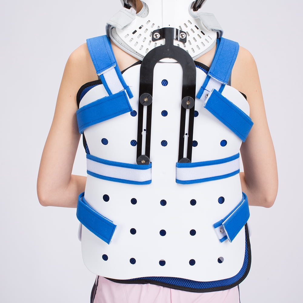 Posture Corrector, Neck Spine Orthosis Brace, Lumbar Spine Orthosis Head and Neck Orthosis, Adjustable Cervical Thoracic Orthosis Lumbar Support Back Posture