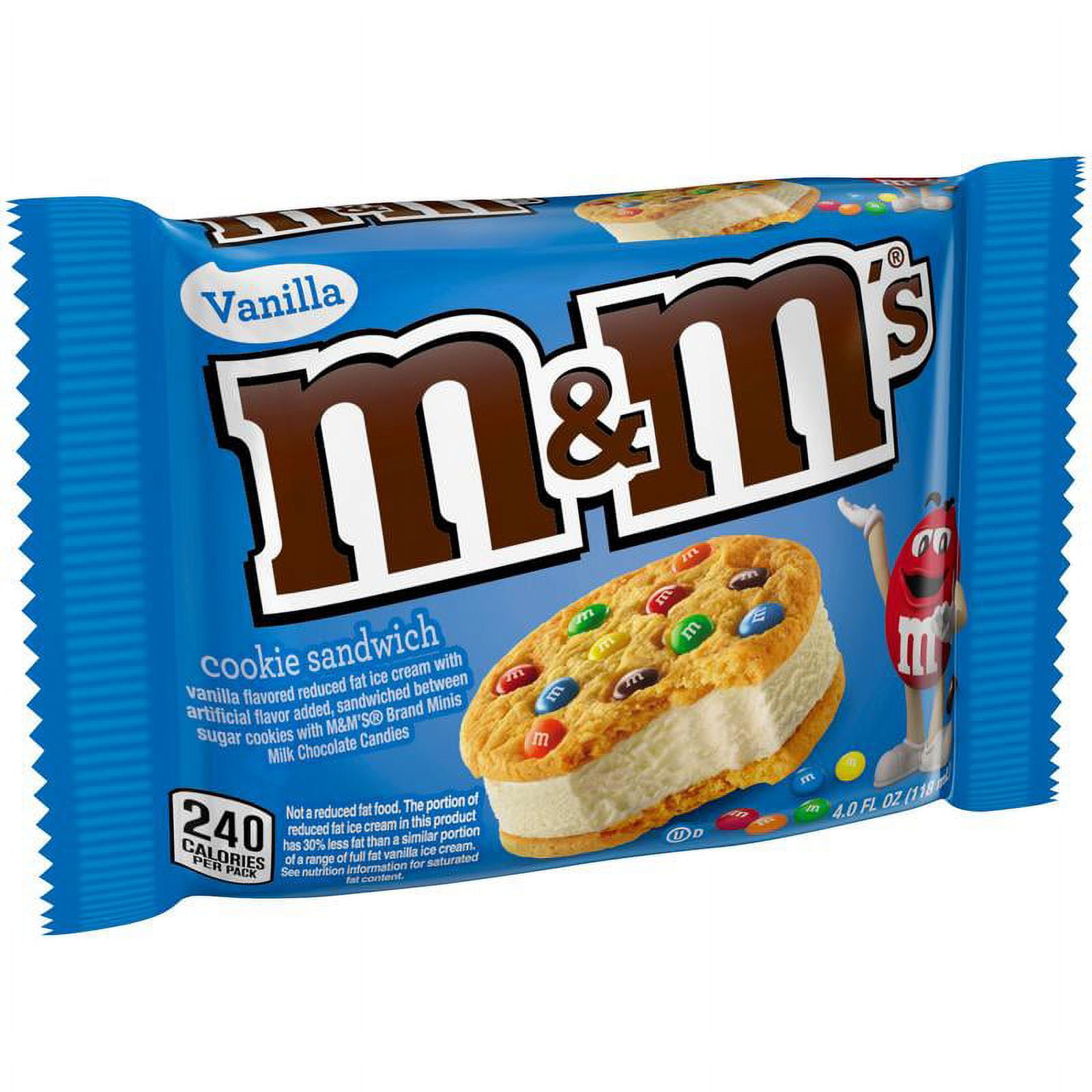 M&M'S® Ice Cream Cookie Sandwich Single (48 Count)