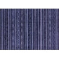 thumbnail image 1 of Ahgly Company Machine Washable Indoor Rectangle Oriental Blue Modern Area Rugs, 8' x 12', 1 of 4