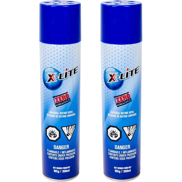 X-LITE Butane Refill – 300ml (165g) 2 Pack