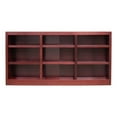 thumbnail image 1 of Pemberly Row Traditional 36" x 72" Wood Bookcase in Cherry Finish, 1 of 6