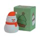 thumbnail image 1 of Bearachild Lámpara de silicona con forma de árbol o bota de Navidad con iluminación arcoíris para el hogar o la oficina, luces nocturnas de Iluminación y accesorios muñeco de nieve, 1 of 6