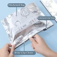 thumbnail image 3 of Reusable Aluminum Foil Sealable Storage Bags, Heavy-Duty Freezer-Safe Mylar Bags,Stand Up Foil Sealable Bags with Label and Zip Lock  for Meat/Produce/Snacks, 3 of 6