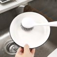 thumbnail image 7 of 2 Pack Kitchen Scrub Brushes for Cleaning Dish Brush with Handle for Pans, Pots, Kitchen Sink Cleaning Scrub Brushes (PP Plastic), 7 of 7
