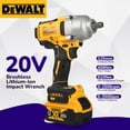 thumbnail image 2 of DeWalt DCF900 High Torque Brushless 20V Electric Impact Wrench Powered Electric Durable for Professiona Naked Tool, 2 of 7