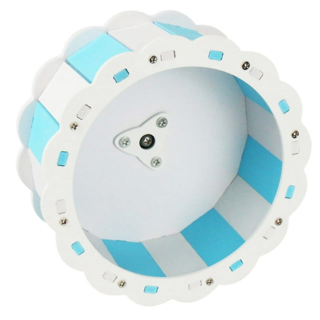 <p>Roue pour Hamster Roue de Course pour Animal Jouet Hamster Roue pour Hamster Silencieuse Forme Tournesol Assemblage à Vis en PVC Roue de Course pour Animal pour Hamster de Sport</p>