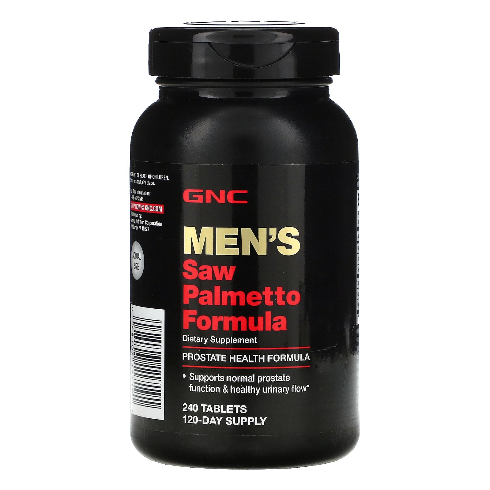 Men's Saw Palmetto Formula, 240 Tablets, GNC