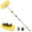 Yellow, variant on TAIMIGOO 12FT Car Wash Brush with Long Handle, 12-Inch Soft Bristle Car Cleaning Brush for Cleaning RV, Truck, Boat, Solar Panels, Yellow