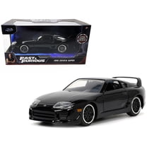1995 Toyota Supra Black "Fast & Furious" Movie 1/32 Diecast Model Car by Jada