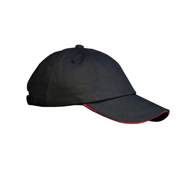 Result Low Profile Heavy Brushed Cotton Baseball Cap With Sandwich Peak