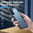 thumbnail image 3 of REQO for Samsung Galaxy S22 Case, Galaxy S22 Case with HD Screen Protector [Military Grade Drop Tested] Heavy-Duty Tough Rugged Shockproof Protective Case for Samsung S22, Blue, 3 of 6