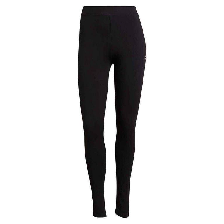 Adidas Originals H06625 Women's Black Cotton Blend Full Length Leggings  AC44 (XL) 