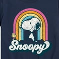 thumbnail image 3 of Peanuts - Snoopy Rainbow Clouds - Toddler And Youth Short Sleeve Graphic T-Shirt, 3 of 6