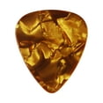 thumbnail image 2 of Exotic Plectrums - Celluloid Brown Pearl Guitar Or Bass Pick - 0.71 mm Medium Gauge - 351 Shape - 50 Pack, 2 of 2