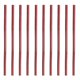 thumbnail image 2 of Car Interior Decoration 10Pcs Decorative U Shape Trim Strips Vent Grille Clamping Red Soft Rubber, 2 of 2