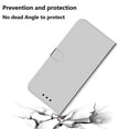 thumbnail image 4 of For Sony Xperia 5 V PU Leather Wallet Phone Case Mirror-Like Surface Flip Stand Cover, 4 of 5