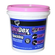 DAP DryDex Spackle, 32 oz Dry Time Indicator Spackling Paste repairs holes and cracks in dry wall, plaster, wood, and stone