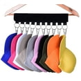 thumbnail image 2 of BAMAIA 4 Pack Cap Organizer Hanger, 12 Baseball Cap Holder, Hat Organizer for Closet - Change Your Cloth Hanger to Cap Organizer Hanger - Keep Your Hats Cleaner Than a Hat Rack, 2 of 5