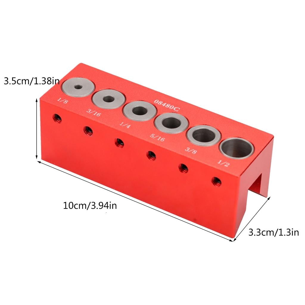 CEORPER Woodworking Pocket Hole Jig Woodworking Drilling Locator Wood Dowelling