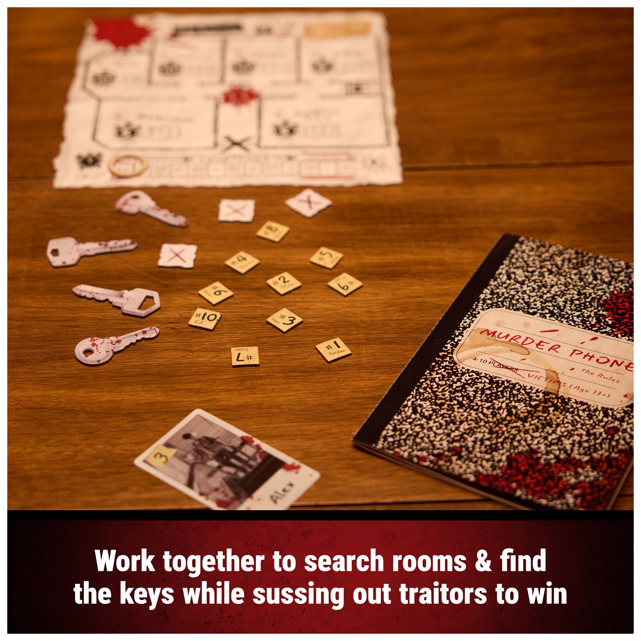 Spin Master Games, Murder Phone Party Game, 4-10 Players, Ages 13 and up