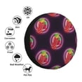 thumbnail image 5 of Rv Spare Tire Cover 17 inch - Light Bulb Pattern chili Tire Covers for Trailers, Adjustable Camper Spare Tire Cover, 5 of 7