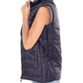 thumbnail image 2 of Chaleco Ligero Para Dama, Acolchonado Cuello alto, Ligero, Con Cremallera, Chaleco Basico Puffer Acolchado Para Dama, 2 of 5