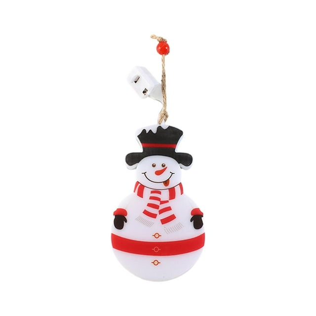 Luz colgante de Navidad perfecl adorno navideño Muñeco de nieve