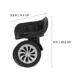 thumbnail image 3 of YQHWQ Classic, practical, safe and reliable 4 pieces of suitcase wheels spare wheels suitcase replacement wheels universal casters suitcase wheels spare wheels suitcase replacement whee, 3 of 5