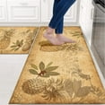 thumbnail image 2 of Kitchen Rugs and Mats Anti Fatigue, Pineapple Kitchen Mat Cushioned Anti Fatigue 2 Piece Set and Kitchen Floor Mat for in Front of Sink for Home Pineapple Kitchen Decor or Office 17"x30"+17"x47", 2 of 6