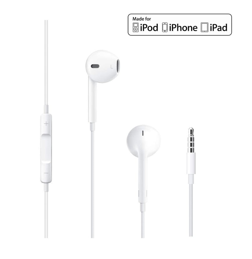 Built-in Microphone & Volume Control in-Ear Headphone Headset Compatible with iPhone,Samsung,iPad,Compter,MP3/4,Android-2 Pack 【Latest Version】 Apple MFi Certified Earbuds with 3.5mm Headphone Plug 