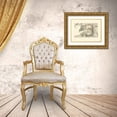 thumbnail image 3 of JEFFREYS 24x19 Gold Ornate Wood Framed with Double Matting Museum Art Print Titled - Shegnekto Bay French Forts and Settlements, 3 of 4