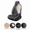 thumbnail image 3 of Car Seat Covers Full Set Custom Fit for Hyundai Kona 2018-2026 - Premium Faux Leather Auto Protectors with Waterproof, Breathable, Anti-Slip Car Seat Protectors (Black&Pink,Full Set), 3 of 7