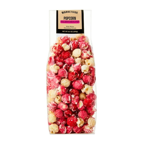 Marketside Valentine's Popcorn with White Chocolatey Drizzle, 6.5 oz.