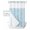 Blue, variant on No Hook Shower Curtain with Snap in Liner, Christmas Gold and White Snowflake Grey Hotel Shower Curtains for Bathroom, Washable Shower Curtain Liner Set with Mesh Top Window, 72”x78”