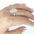 thumbnail image 4 of Mother Of Pearl Ring 925 Sterling Silver Handmade Jewelry, 4 of 9