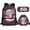 Axolotl, variant on Panda Mushroom School Backpack for Girls 8-12 Lightweight Girls Bookbag with Lunch Box and Pencil Case 3 In 1 Kids Back to School Gifts