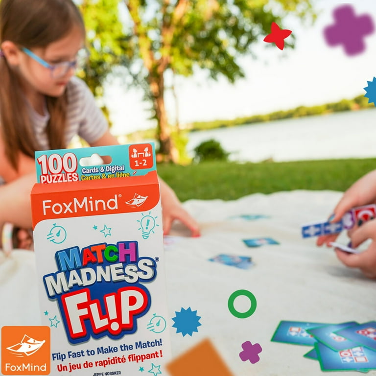 Foxmind Games: Match Madness Flip - Travel Sized Pattern Matching