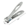 thumbnail image 2 of Nail Cutter Nail Cutting Trimmer Toenail Fingernail Cutter Stainless Steel Toenail Clippers for Thick Nails, 2 of 7