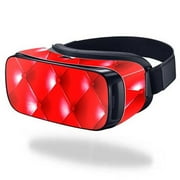 MightySkins SAGEVR-Red Upholstery Skin for Samsung Gear VR Original Cover Wrap Sticker - Red Upholstery