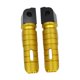 thumbnail image 5 of 1 par de reposapiés traseros de motocicleta antideslizantes para BMW R Ninet Amarillo, 5 of 7