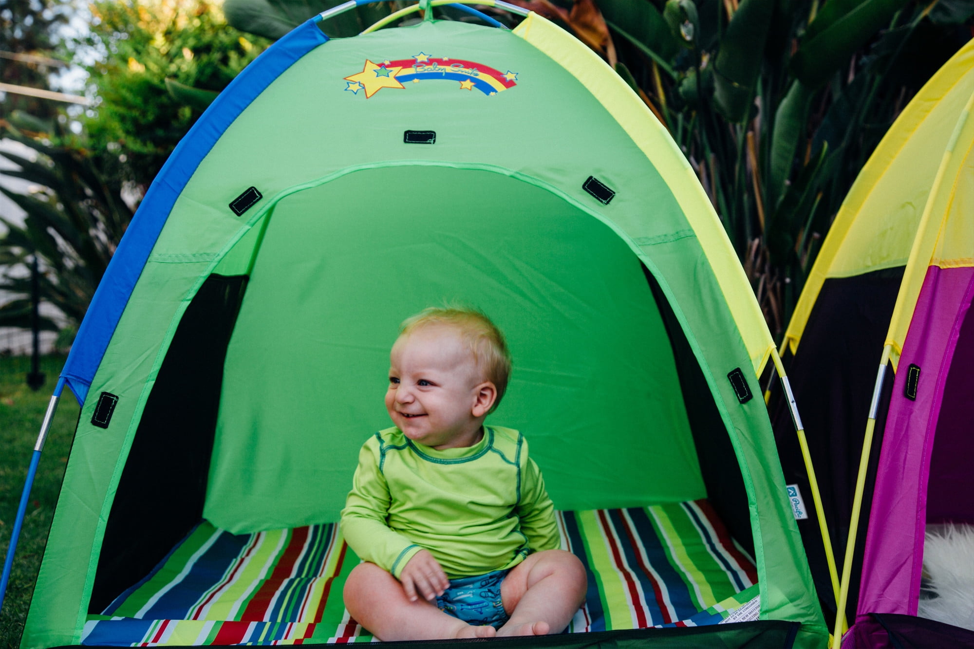 Pacific Play Tents Baby Suite Deluxe Lil' Nursery Polyester Play Tent, Multi-Color, Child