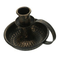 OFFIGAM Rustic Wrought Iron Candle Holder Stand for Coffee Table Home Decor with Versatile Candle Compatibility