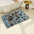 thumbnail image 6 of Zynviq Paw Prints Area Rugs 15.7" X 23.6" Throw Rug Pets Diatom Ooze Washable Rectangular Multicolor Small Rug for Coffee Table, 6 of 9